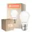 Mehrfachpackung 10x Ledvance Classic LED B22 Birne Matt 3.4W 470lm - 827 Extra Warmweiß | Ersatz Für 40W