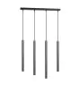 Emibig Pendelleuchte Selter Stahl Schwarz | Geeignet für 4x G9 - Max 8W